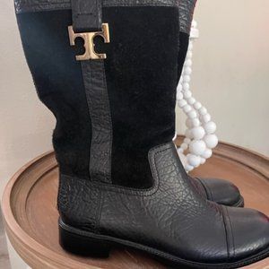 Tory Burch Size 9 Black Boots